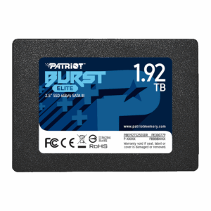Unidad De Estado Sólido Patriot Burst Elite Sata 3 De 2,5" Y 1,92 Tb - Pbe192ts25ssdr