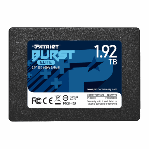 Unidad De Estado Sólido Patriot Burst Elite Sata 3 De 2,5" Y 1,92 Tb - Pbe192ts25ssdr