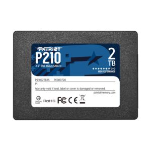 Ssd Patriot P210 2tb 2.5" Sata 3 - P210s2tb25