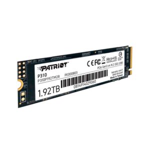Unidad De Estado Sólido Patriot P310 Nvme Pcie Gen3 M.2 De 1,92 Tb - P310p192tm28 - Imagen 2