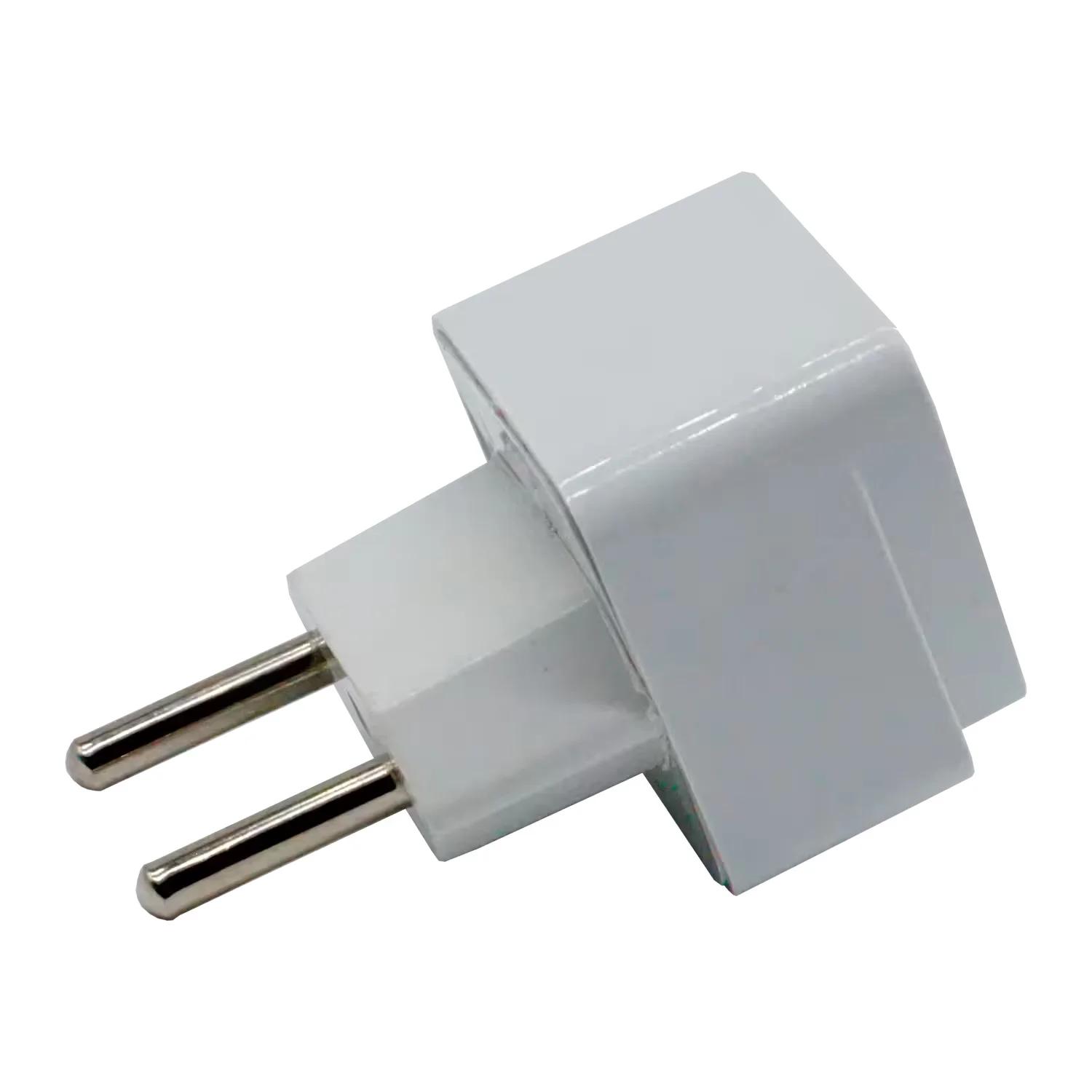 Adaptador para Tomada 2 Pinos Padrão Brasil - Imagen 2