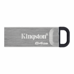 Unidad Flash Usb 3.2 Datatraveler Kyson De 64 Gb De Kingston, Color Plateado Dtkn/64 Gb