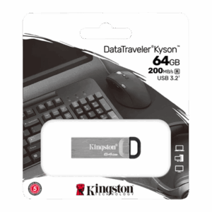 Unidad Flash Usb 3.2 Datatraveler Kyson De 64 Gb De Kingston, Color Plateado Dtkn/64 Gb - Imagen 3