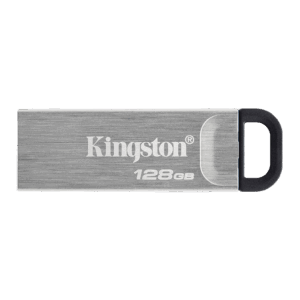Unidad Flash Usb 3.2 Datatraveler Kyson De 128 Gb De Kingston, Color Plateado Dtkn/128 Gb