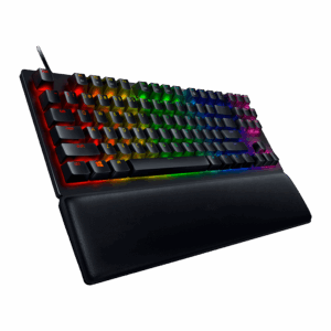 Teclado Para Juegos Razer Huntsman V2 Rz03-03940400-r3u1 Rgb Con Interruptores Morados En Inglés - Negro - Imagen 3