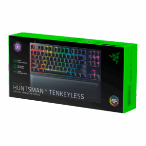 Teclado Para Juegos Razer Huntsman V2 Rz03-03940400-r3u1 Rgb Con Interruptores Morados En Inglés - Negro - Imagen 5