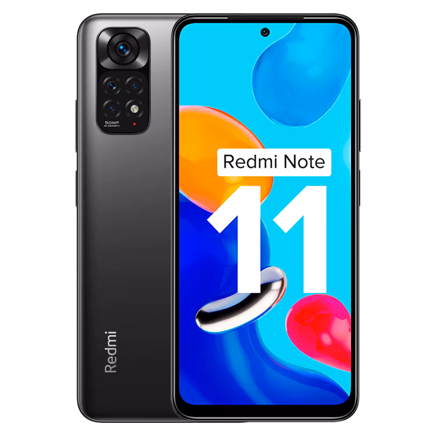 Celular Xiaomi Redmi Note 11 64gb / 4gb Ram / Dual Sim / Pantalla 6.43" / Camaras 50mp + 8mp + 2mp + 2mp Y 13mp - Gris (global)