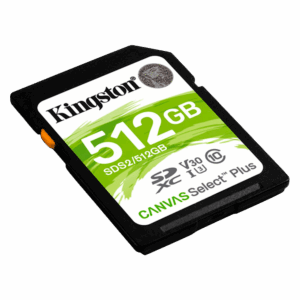 Tarjeta De Memoria Sd Kingston Canvas Select Plus De 512 Gb Y 100 Mb: Sds2/512 Gb - Imagen 2
