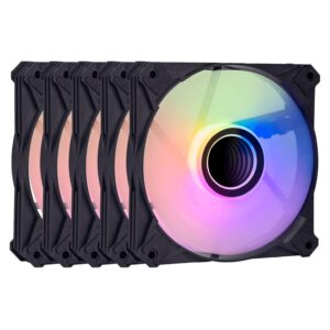 Fan Darkflash Inf8 5 En 1, Color Negro