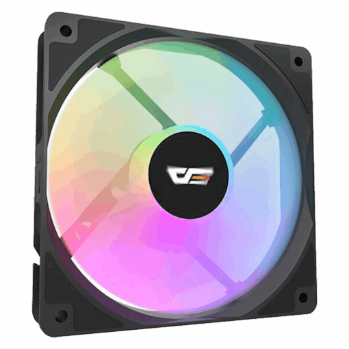 Alternative view of Fan Darkflash Cl12 - Negro