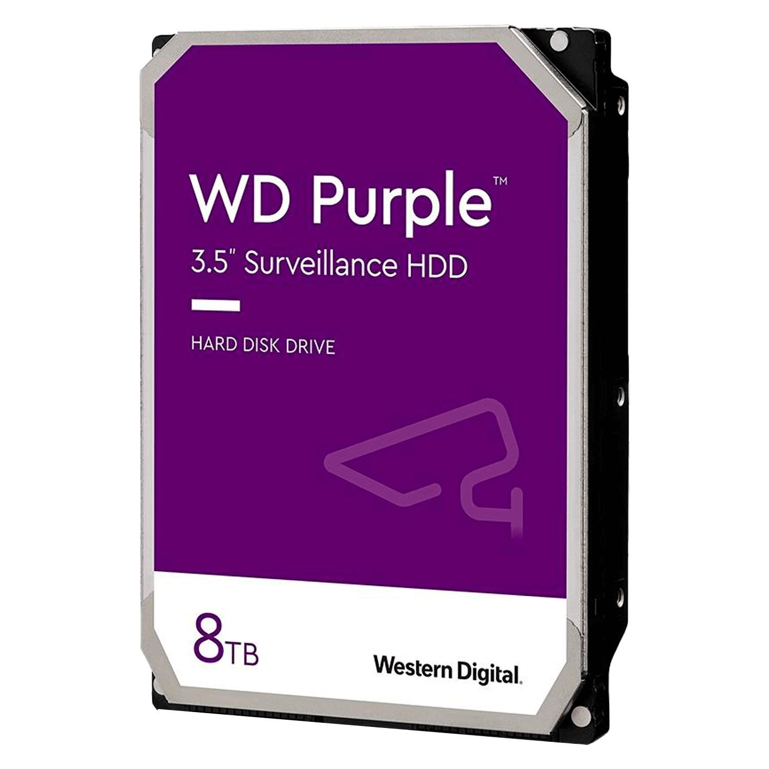 Disco Duro Western Digital Purple De 8 Tb, 3,5" Sata 3,0, 5640 Rpm - Wd43purz