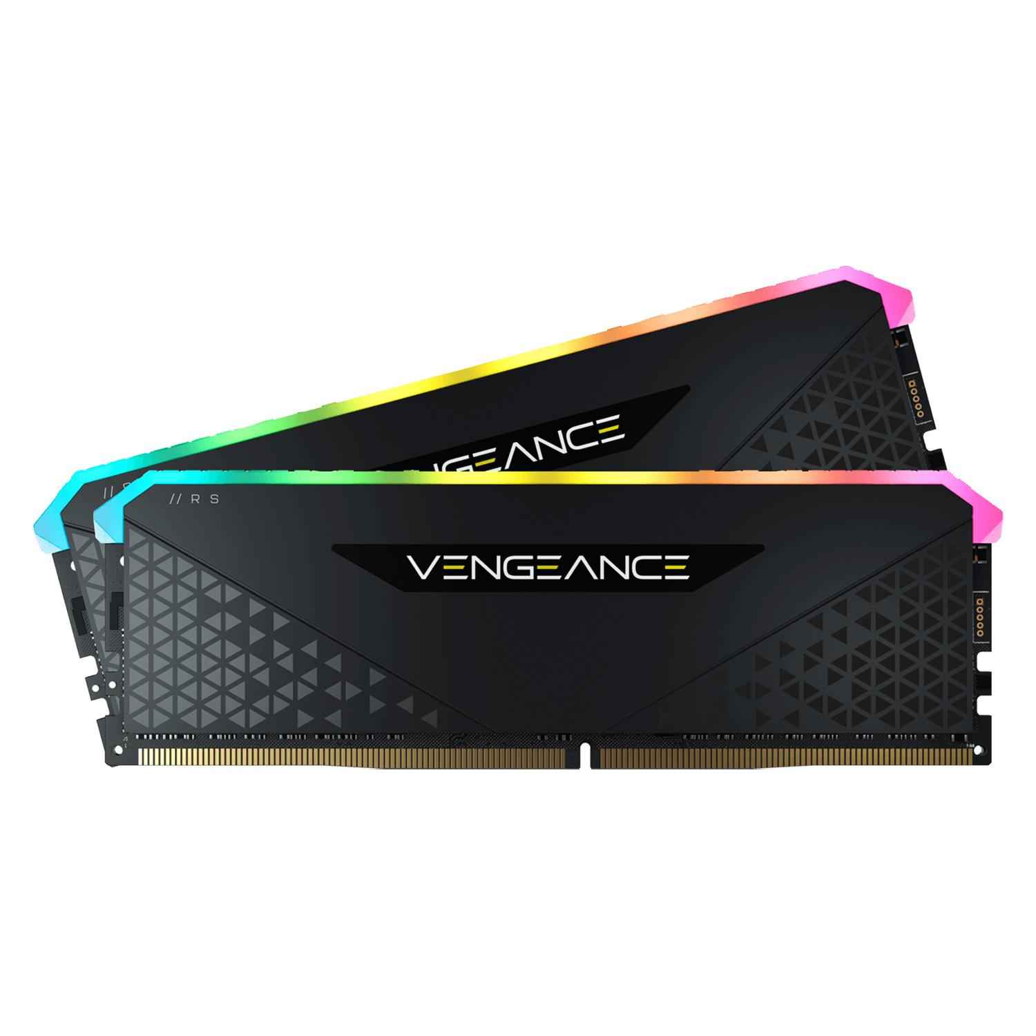Memoria Ram Corsair Vengeance Rs Rgb De 64 Gb (2 X 32 Gb) Ddr4 A 3200 Mhz - Cmg64gx4m2e3200c16