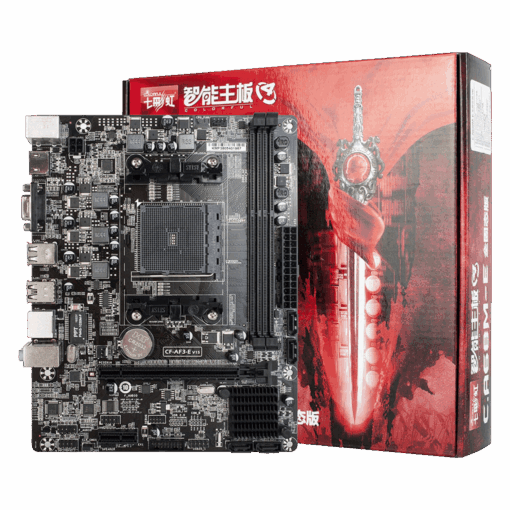 Placa Madre A68 C.a68m-e V15 De Colores Ddr3 Socket Fm2+ Chipset A68 Micro Atx