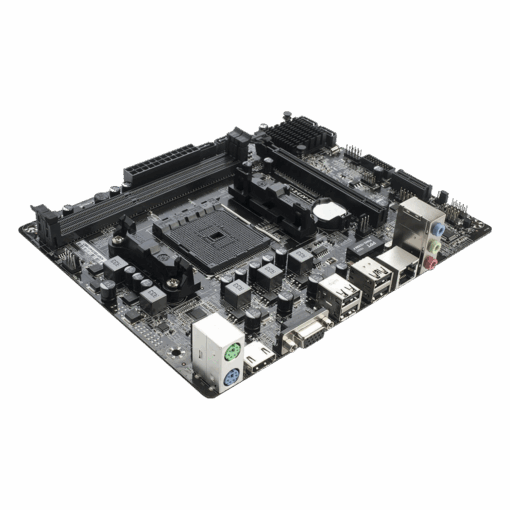Alternative view of Placa Madre A68 C.a68m-e V15 De Colores Ddr3 Socket Fm2+ Chipset A68 Micro Atx