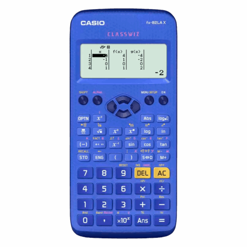 Calculadora Científica Casio Fx-82lax-bu-w-dh - Azul