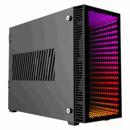 Gabinete Gamemax Abyss Itx Argb - Negra