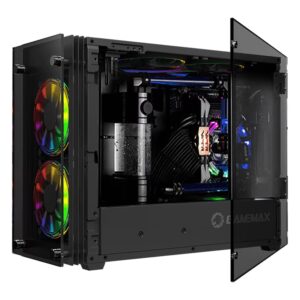 Gabinete Gamemax Stratos Itx - Negro - Imagen 6