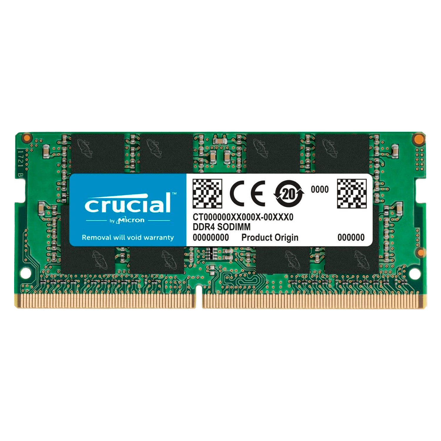 Memoria Ram Crucial 8gb Ddr4 3200mhz Para Notebook - Ct8g4sfra32a