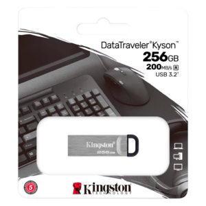 Unidad Flash Usb 3.2 Kingston Datatraveler Kyson De 256 Gb, Color Plateado (dtkn/256 Gb) - Imagen 3
