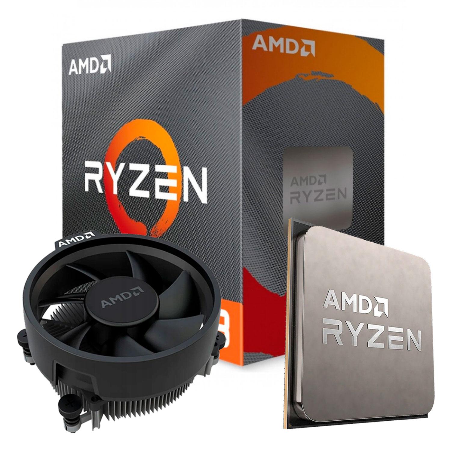 Procesador Amd Ryzen 3 5300g Socket Am4 De 4 Núcleos Y 8 Subprocesos, 4,0 Ghz Y 4,20 Ghz, Caché Turbo De 10 Mb