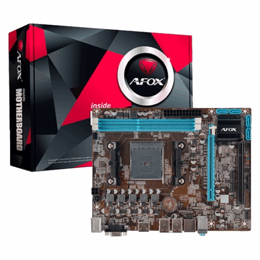 Placa Madre Afox A68 A68-ma2 2 X Ddr3 Socket Fm2/fm2+ Chipset A68 Micro Atx