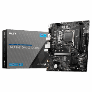 Msi Pro H610m-g Ddr4 Socket Lga 1700 Chipset Placa De Base Intel H610 Micro Atx