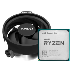 Procesador Amd Ryzen 3 4100 Socket Am4, 4 Núcleos, 8 Subprocesos, 3,8 Ghz Y 4,0 Ghz, Caché Turbo De 6 Mb