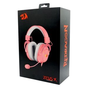 Auriculares Para Juegos Usb Redragon Zeus X H510p-rgb - Rosa - Imagen 8