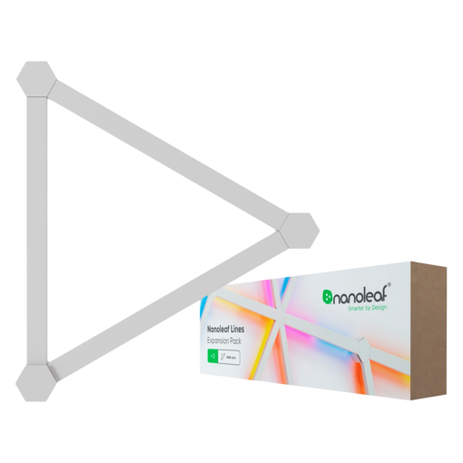 Kit De Extensión De Panel Led Nanoleaf Lines Nl59-e-0001lw-3pk Rgb - 3 Paneles