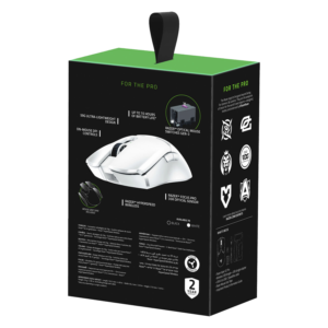 Mouse Inalámbrico Para Juegos Razer Viper V2 Pro Rz01-04390200-r3u1 De 30 000 Dpi, Color Blanco - Imagen 7
