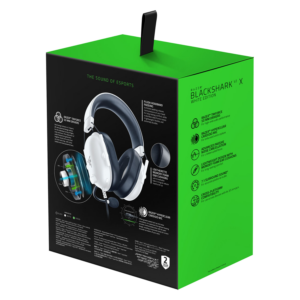 Auriculares Para Juegos Razer Blackshark V2 X Mercury De 3,5 Mm, Color Blanco Rz04-03240700-r3u1 - Imagen 6