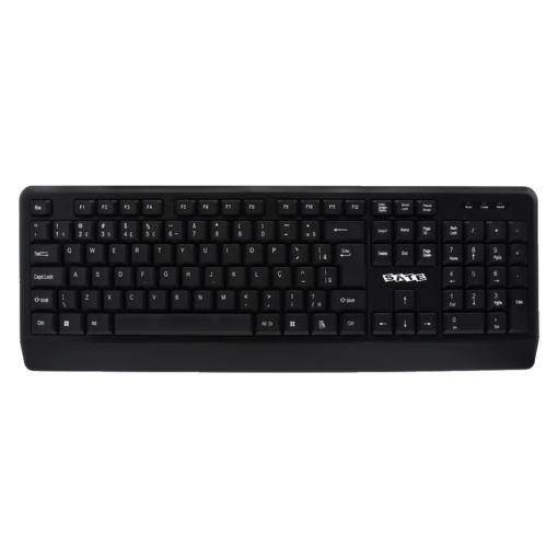 Teclado Con Cable Satellite Ak-93, Color Negro