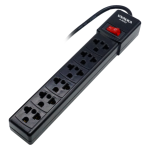 Regla De Enchufes Satélite A-r053 3mt/6tom - Negra