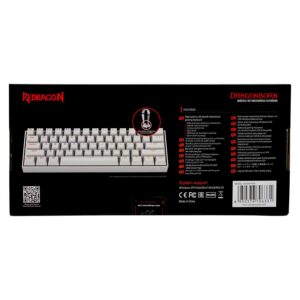Teclado Con Cable Redragon Dragonborn Con Interruptor Marrón Y Blanco K630w-rgb - Imagen 10