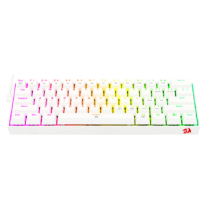 Teclado Para Juegos Redragon Dragonborn K630w-rgb Con Interruptor Rojo, Distribución Del 60 %, Color Blanco - Imagen 4