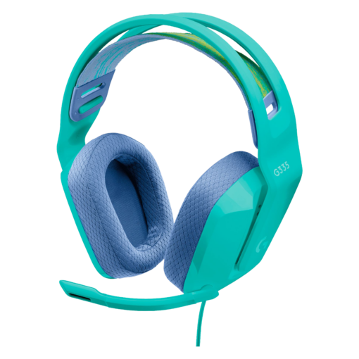Auriculares Gamer Logitech Pc G335 981-001023 - Menta