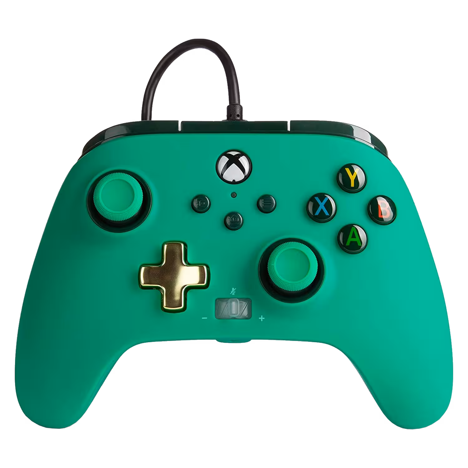 Controle Powera Enhanced Wired Para Xbox One - Verde Inline (pwa-a-02487)