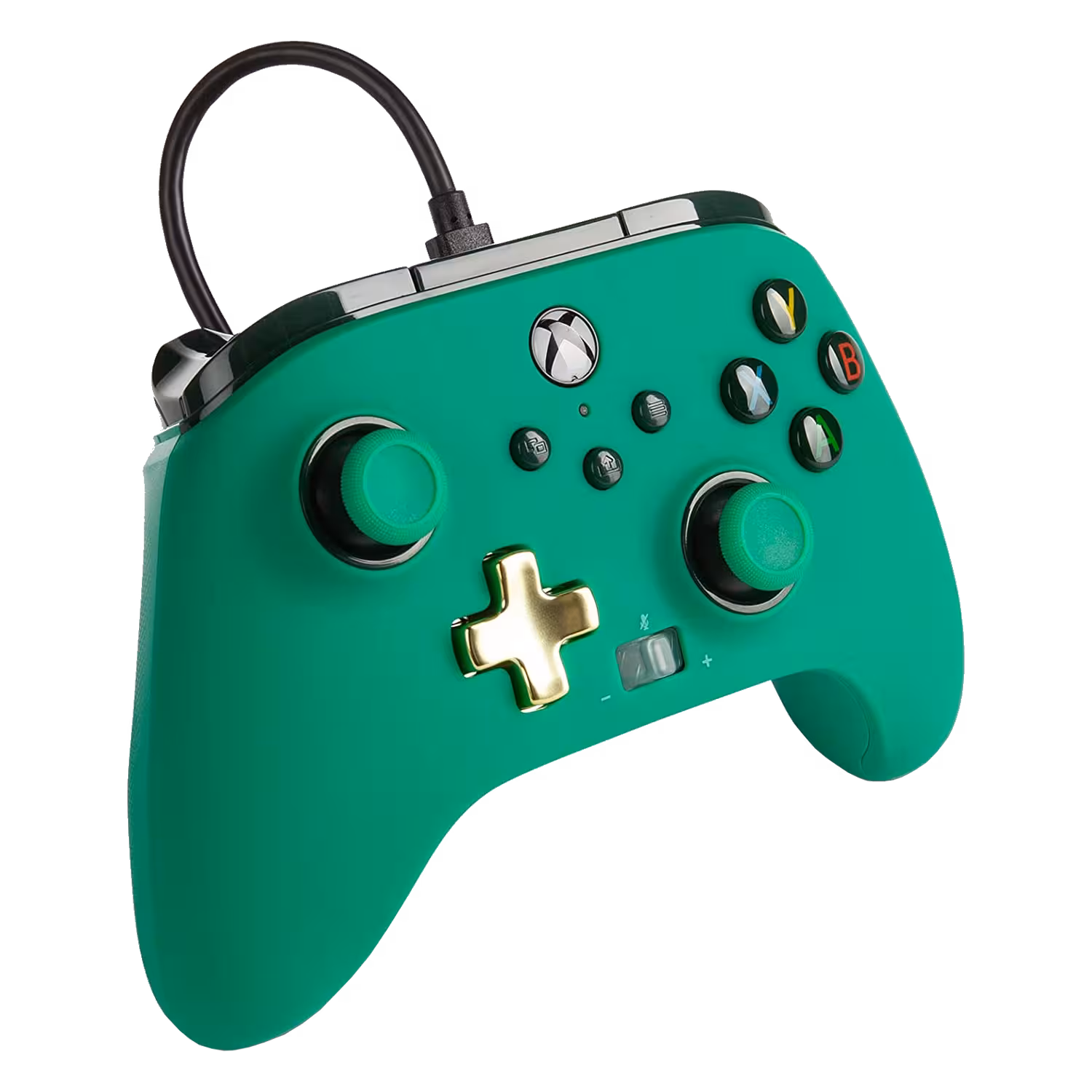 Alternative view of Controle Powera Enhanced Wired Para Xbox One - Verde Inline (pwa-a-02487)