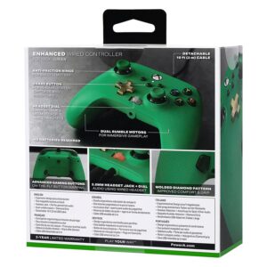 Control PowerA Enhanced Wired Para Xbox One - Verde Inline (PWA-A-02487) - Imagen 7