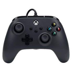 Control Con Cable Powera Para Xbox, Color Negro (pwa-a-2124)