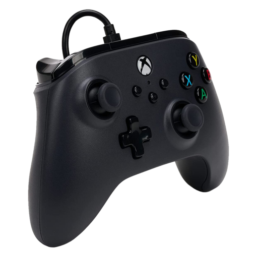Alternative view of Control Con Cable Powera Para Xbox, Color Negro (pwa-a-2124)