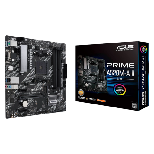 Asus Prime A520m-a Ii Socket Am4 Chipset Amd A520 Ddr4 Micro Atx