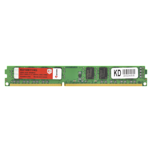 Memoria Ram Keepdata Ddr3 De 4 Gb Y 1600 Mhz: Kd16n11/4g
