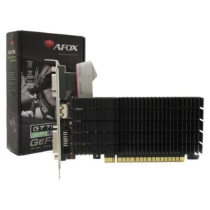 Tarjeta De Video Afox Nvidia Geforce Gt-710 1gb Ddr3 - Af710-1024d3l5