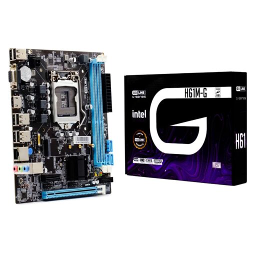 Goline H61m-g Placa Base Gigabit Ddr3 Socket Lga 1155 Chipset Intel H61 Micro Atx - (1 Año De Garantía)