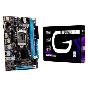 Placa Madre Goline H110m-gd3 Ddr3 Socket 1151 Chipset Intel H110 Micro Atx (garantía De 1 Año)