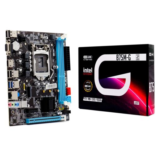 Placa Madre Goline B75m-g Ddr3 Socket Lga 1155 Chipset Intel B75 Micro Atx - (garantía De 1 Año)