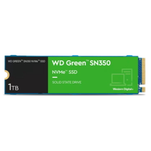 Unidad De Estado Sólido Western Digital Sn350 Nvme Pcie Gen 3 M.2 De 1 Tb - Wds100t3g0c