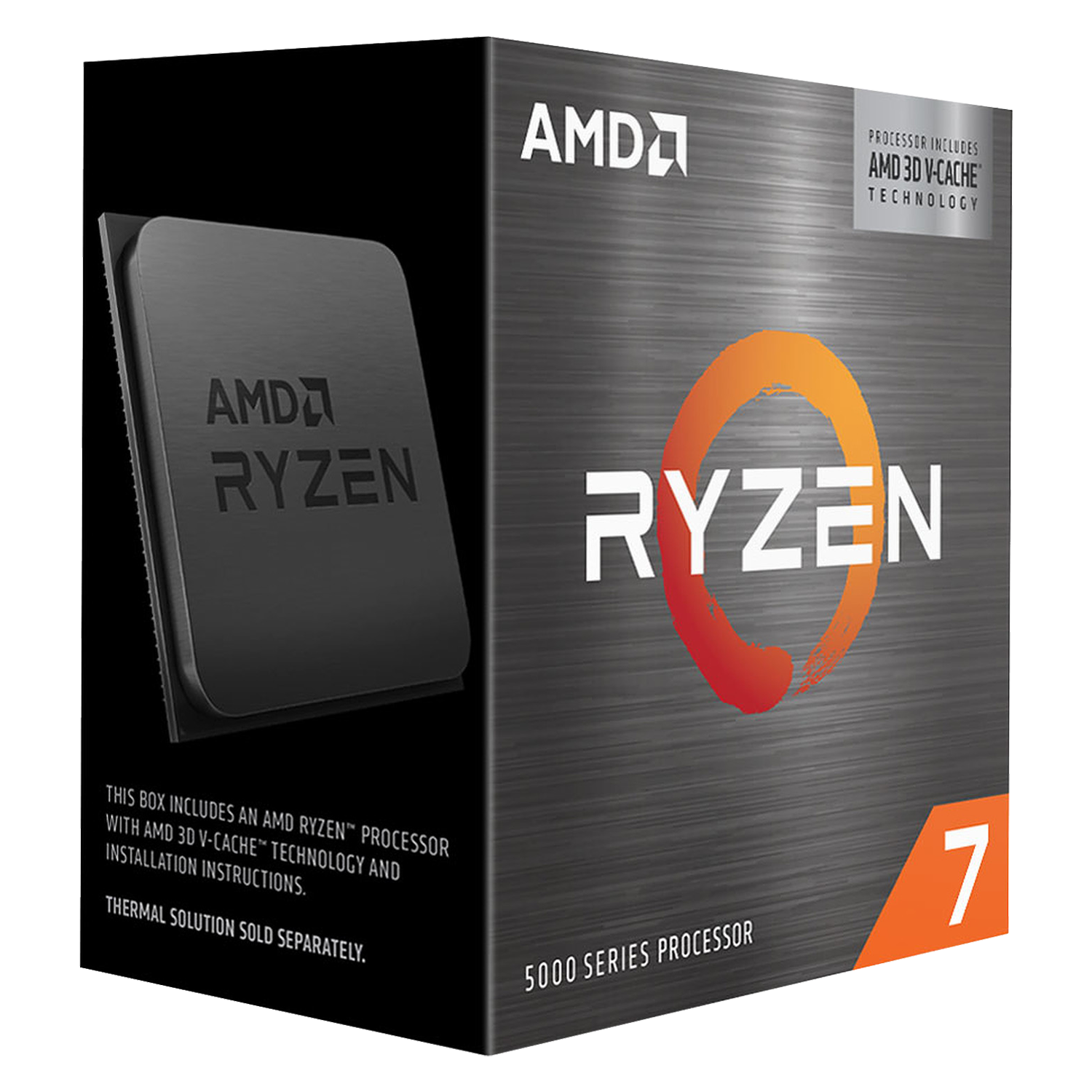 Procesador Amd Ryzen 7 5800x3d Socket Am4 De 8 Núcleos Y 16 Subprocesos, Caché Turbo De 3,4 Ghz Y 4,5 Ghz, 100 Mb