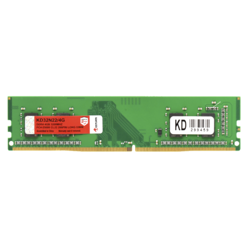 Memoria Ram Keepdata Ddr4 De 4 Gb Y 3200 Mhz: Kd32n22/4g